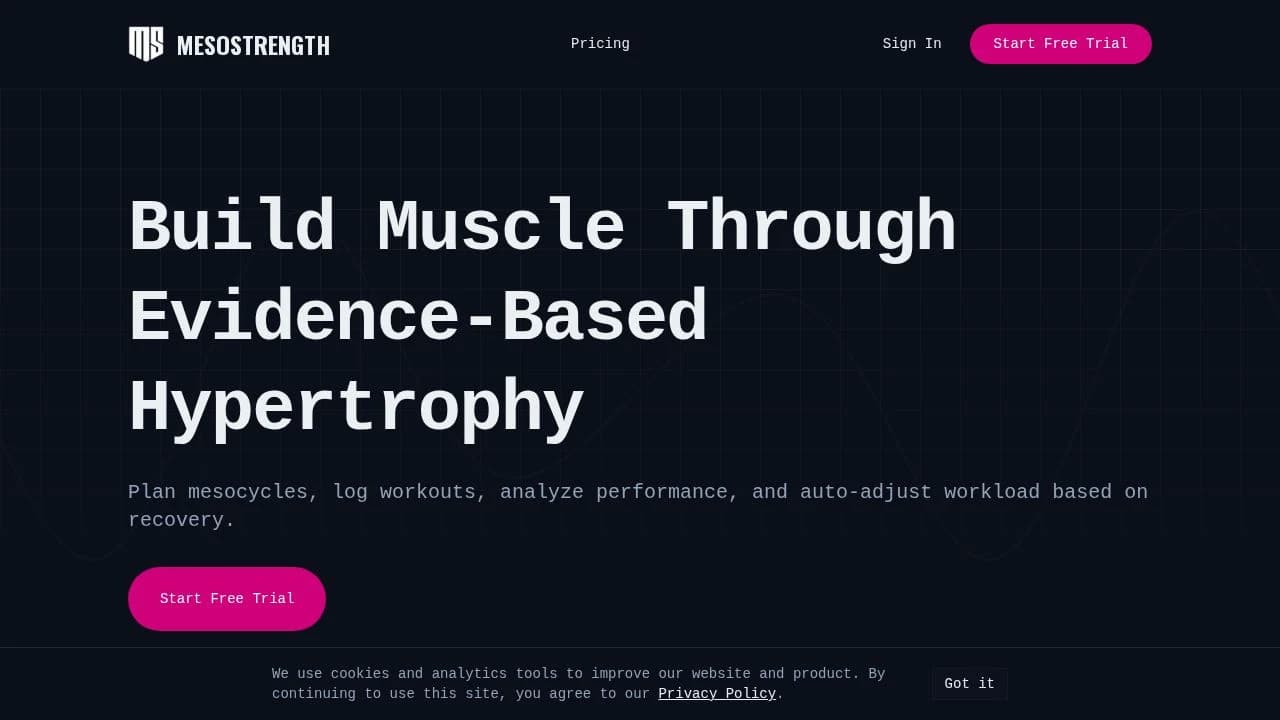 Mesostrength preview