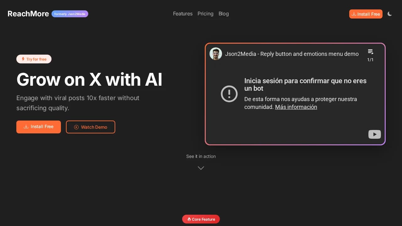ReachMore.co preview
