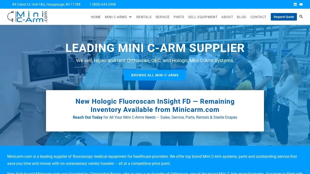Minicarm.com - IoT & Hardware example screenshot