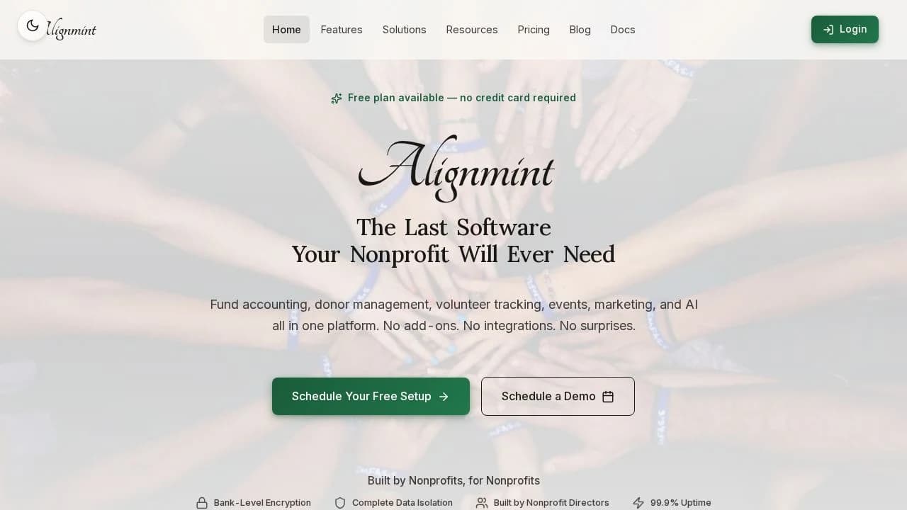 Alignmint preview