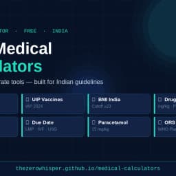 Free medical calculator