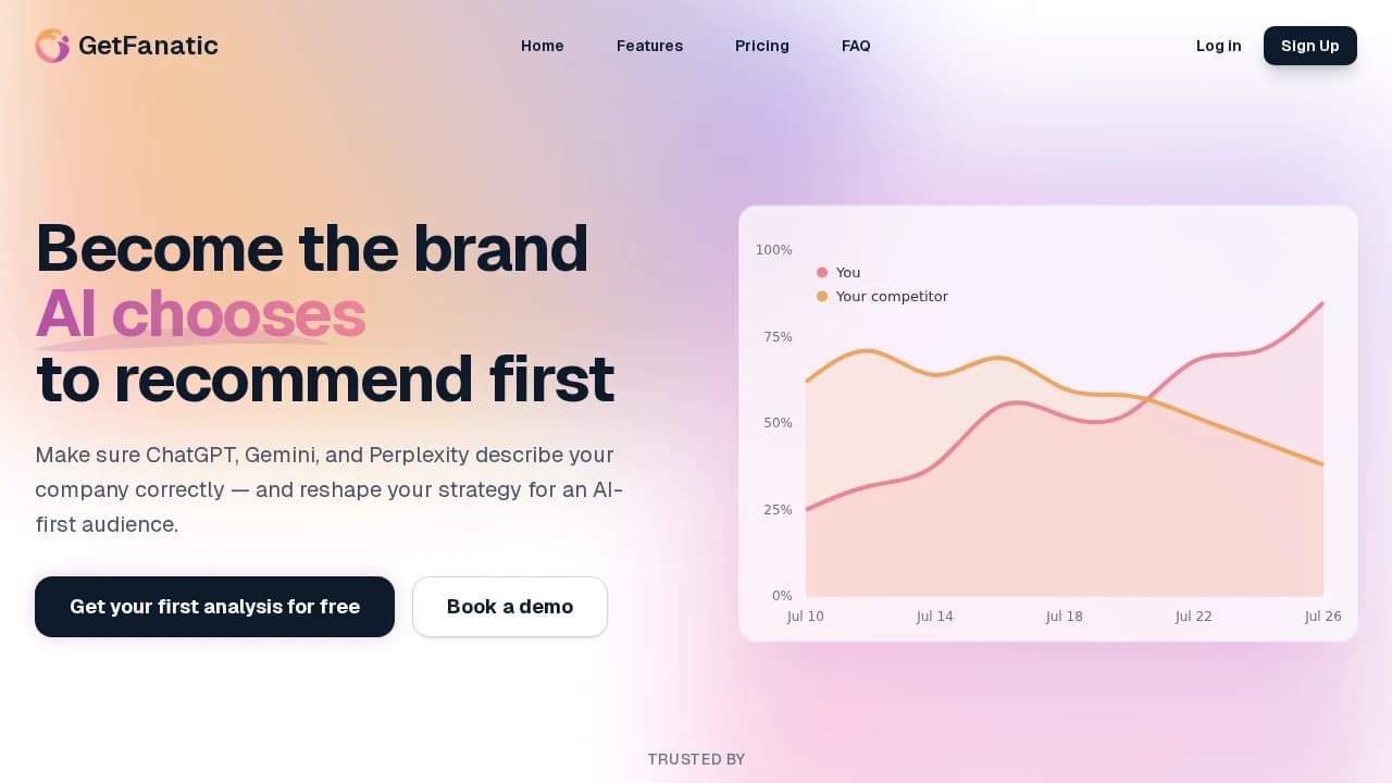 GetFanatic website preview
