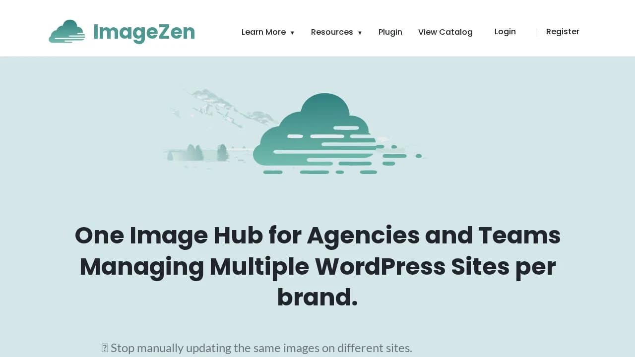 Imagezen website preview