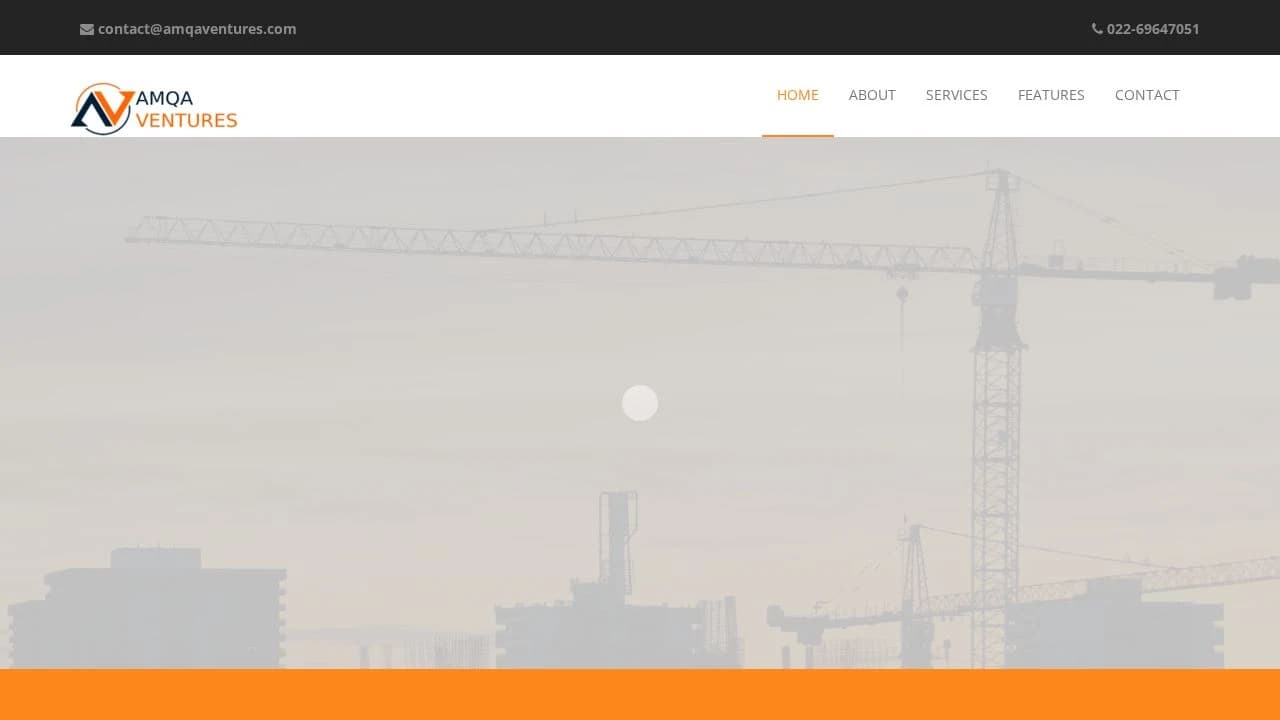 AMQA Ventures Pvt Ltd website preview