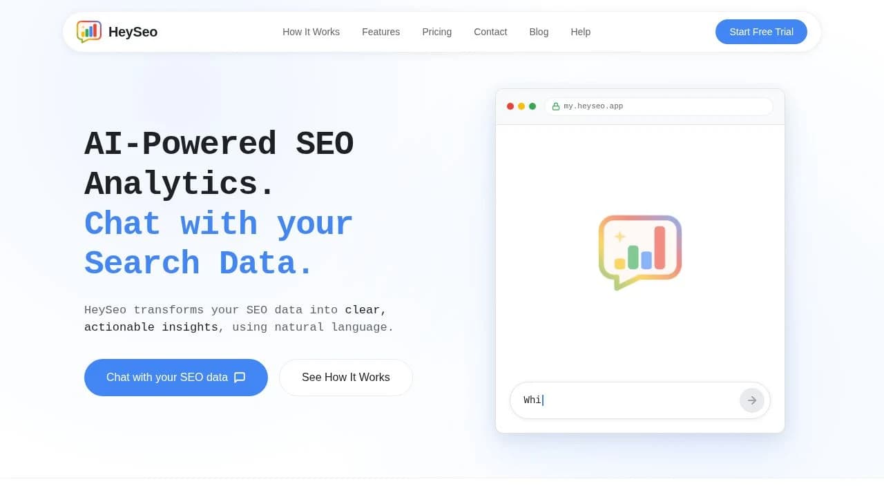 Heyseo.app website preview