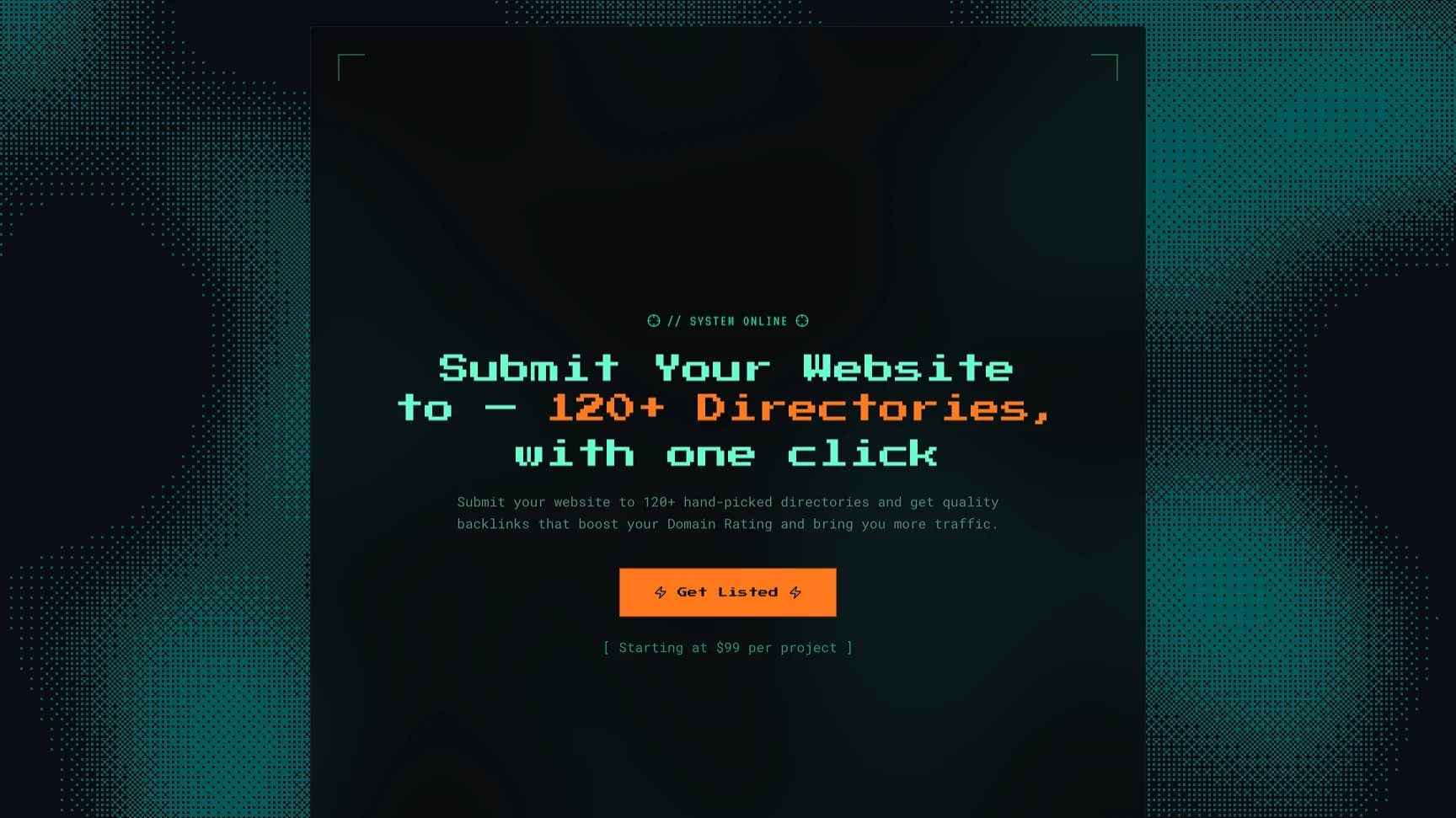 SubmitMyWebsite website preview