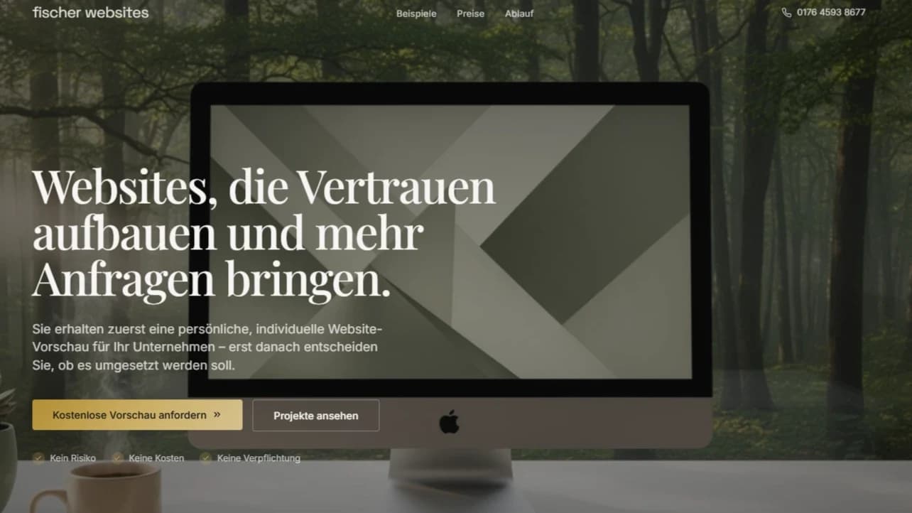 Fischer Websites preview
