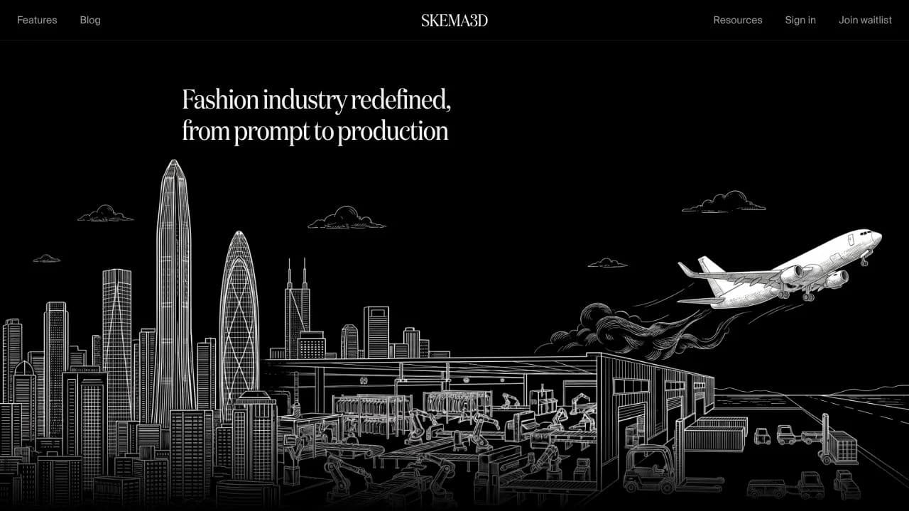 Skema3D website preview