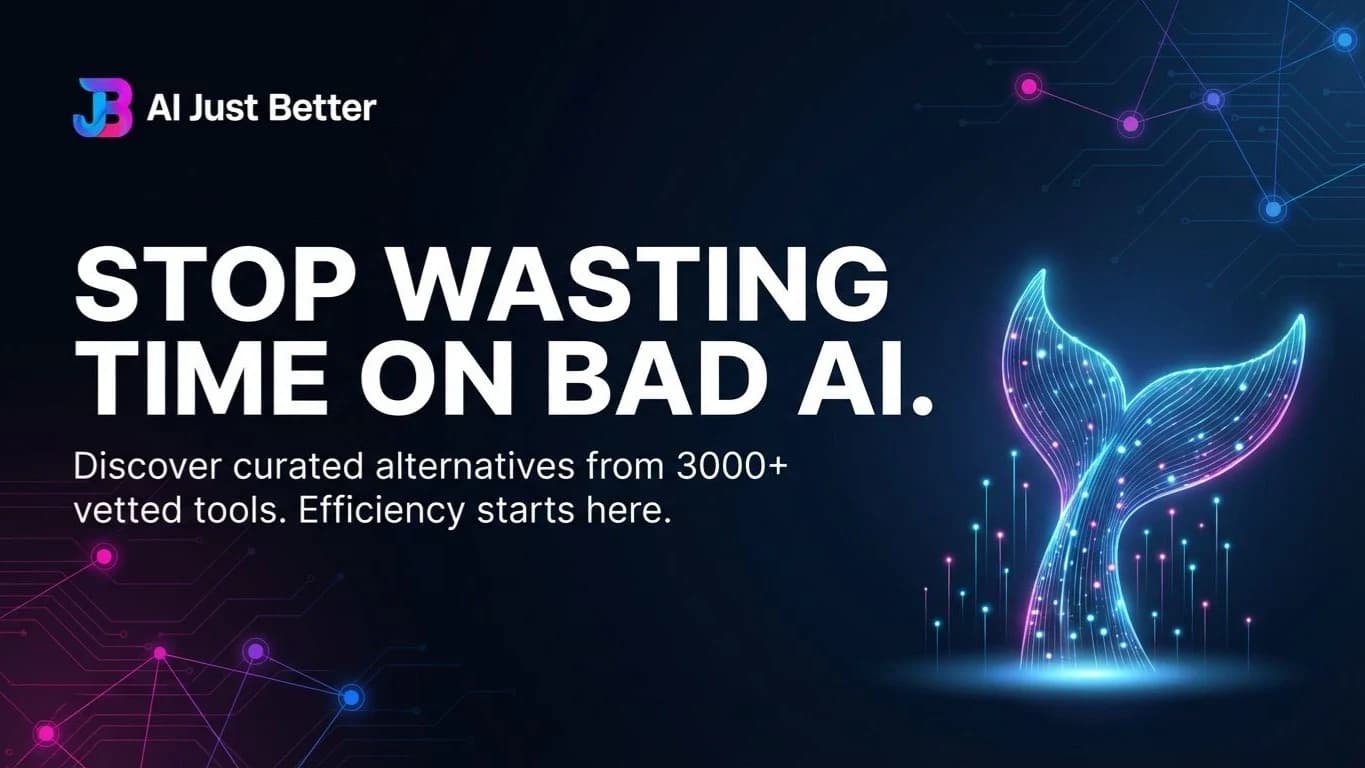 AI Just Better website preview