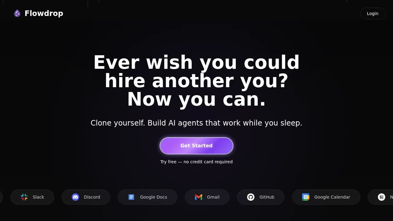 Flowdrop website preview