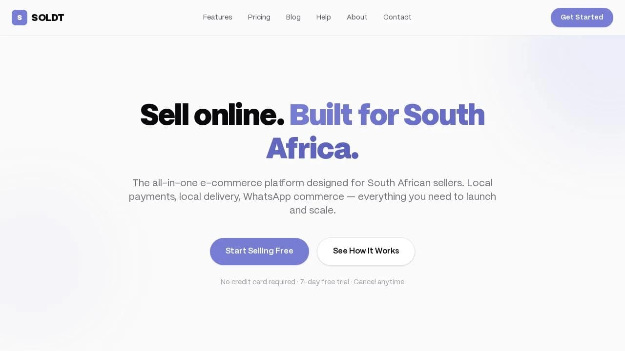 SOLDT website preview