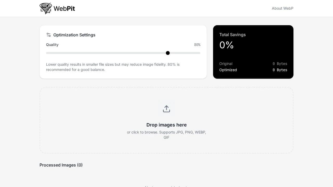 WebPit website preview