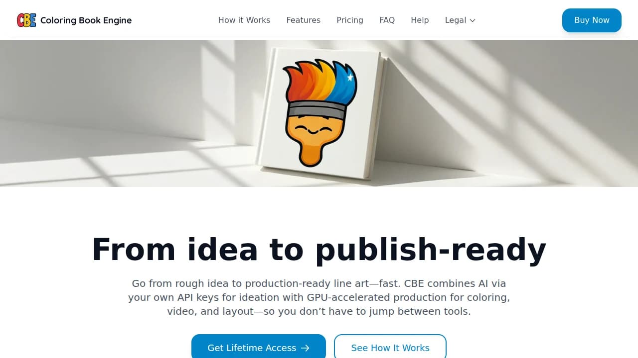 Coloring Book Engine preview