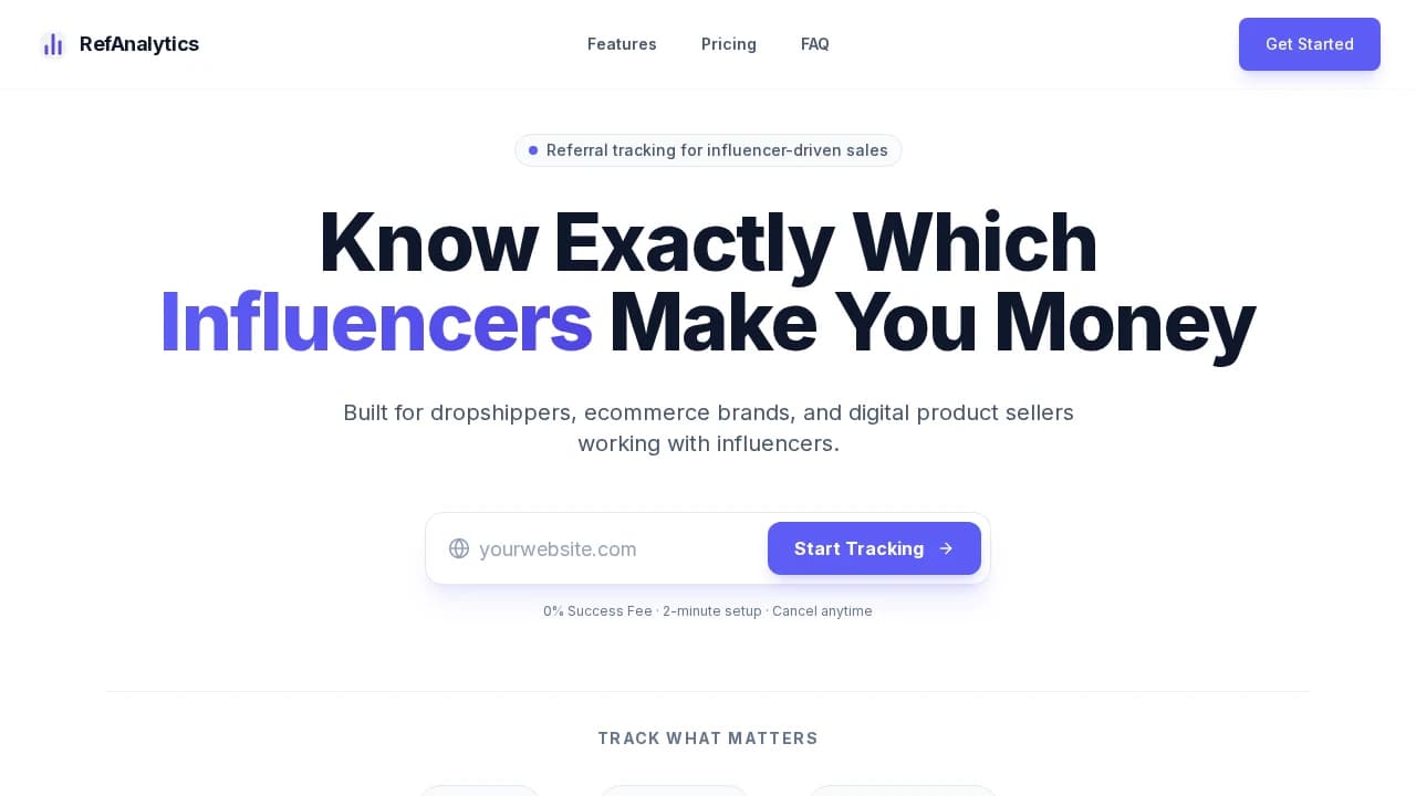 RefAnalytics preview