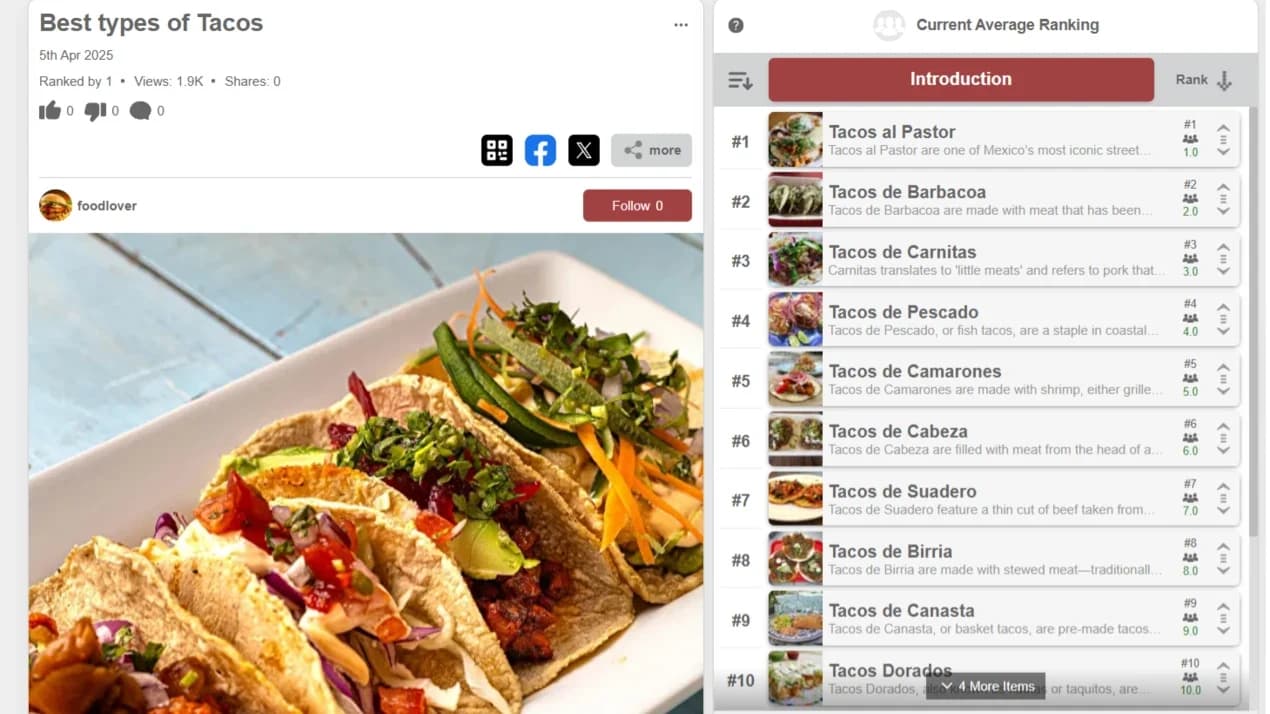 Ranx website preview
