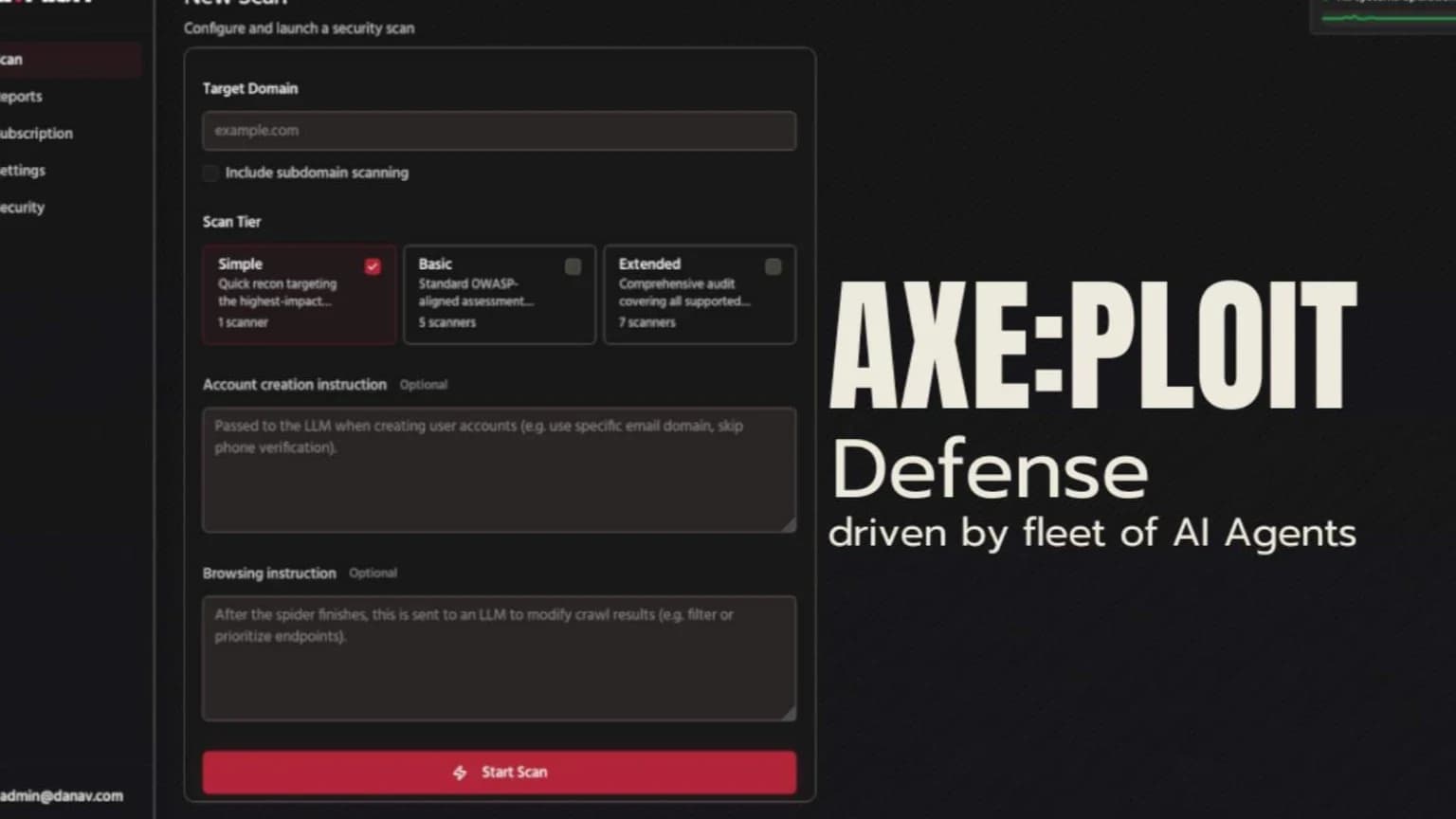 Axeploit website preview