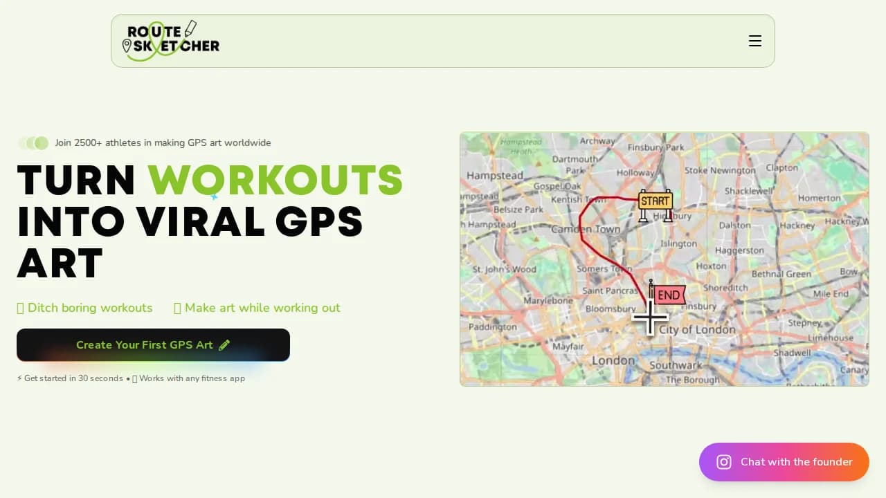 RouteSketcher preview