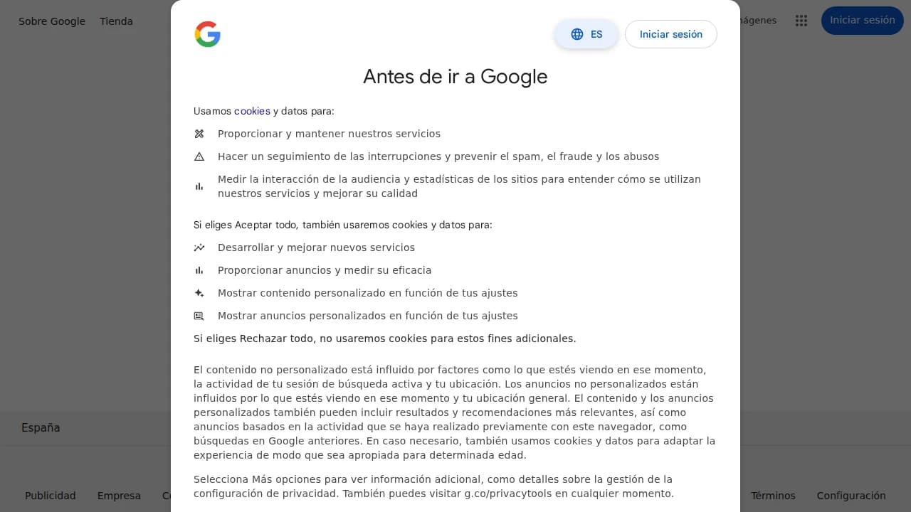 google.com - News & Magazines example screenshot