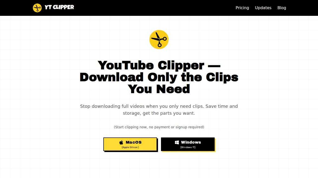 yt-clipper.com - Content Creation example screenshot