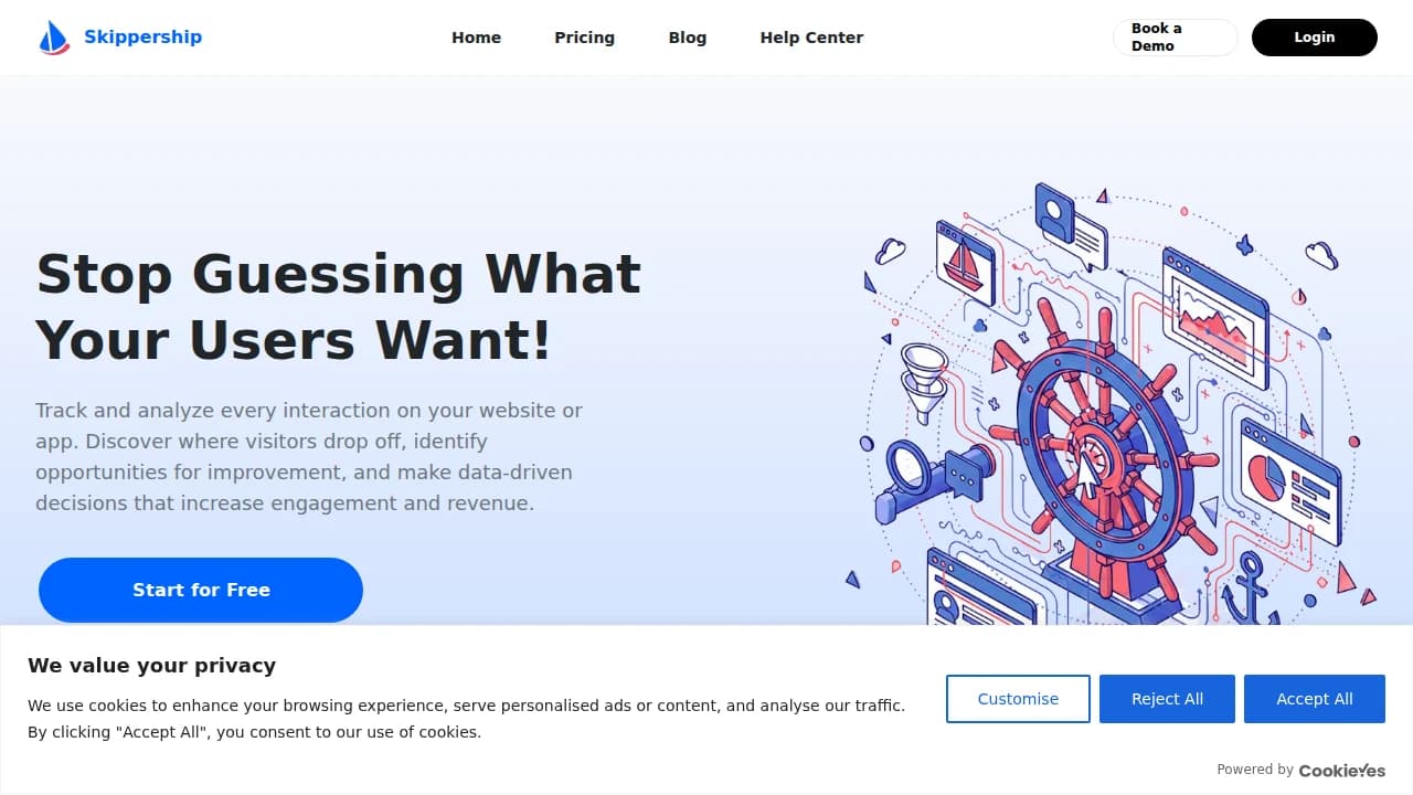 Skippership - Sales example screenshot