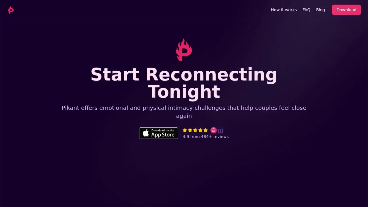 Pikant - Entertainment example screenshot