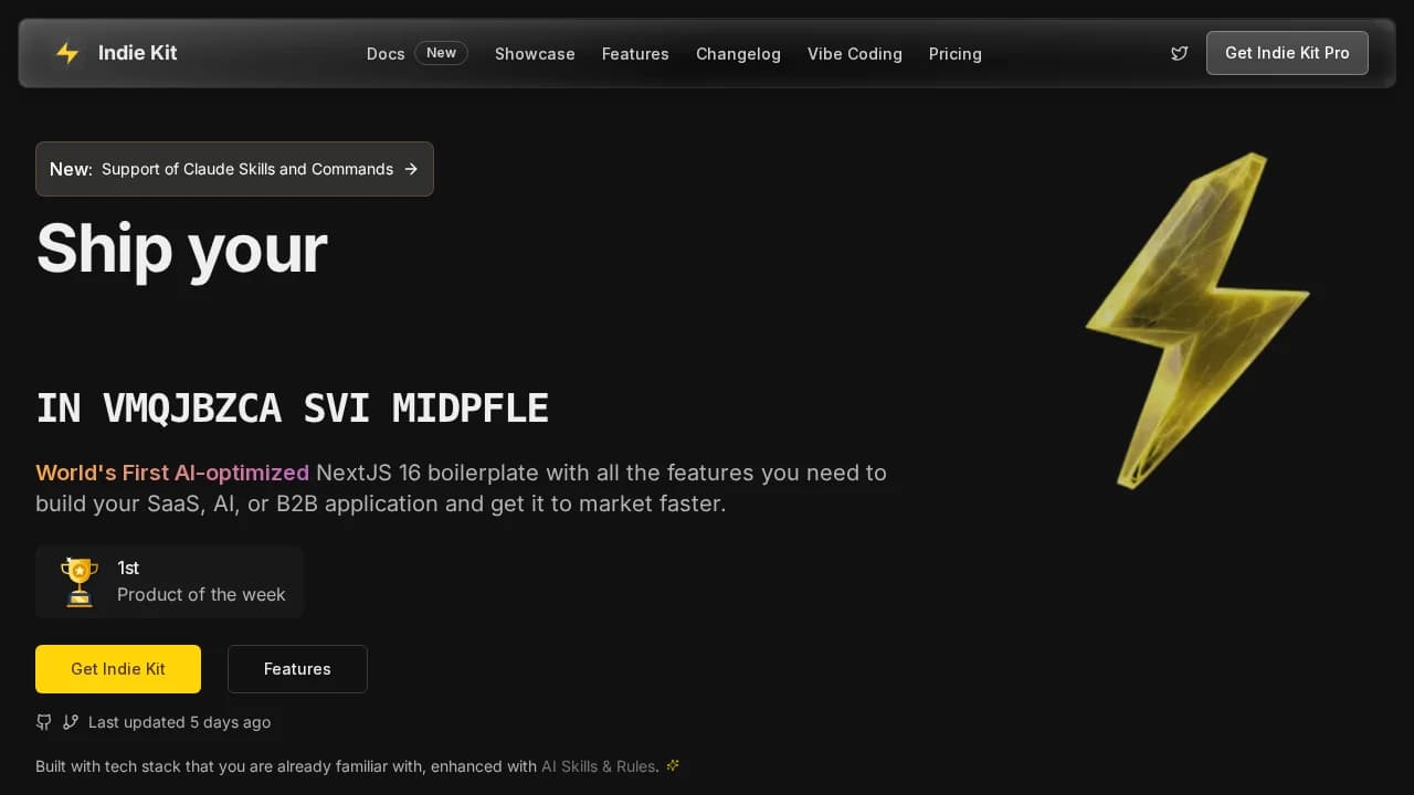 Indie Kit - Developer Tools example screenshot