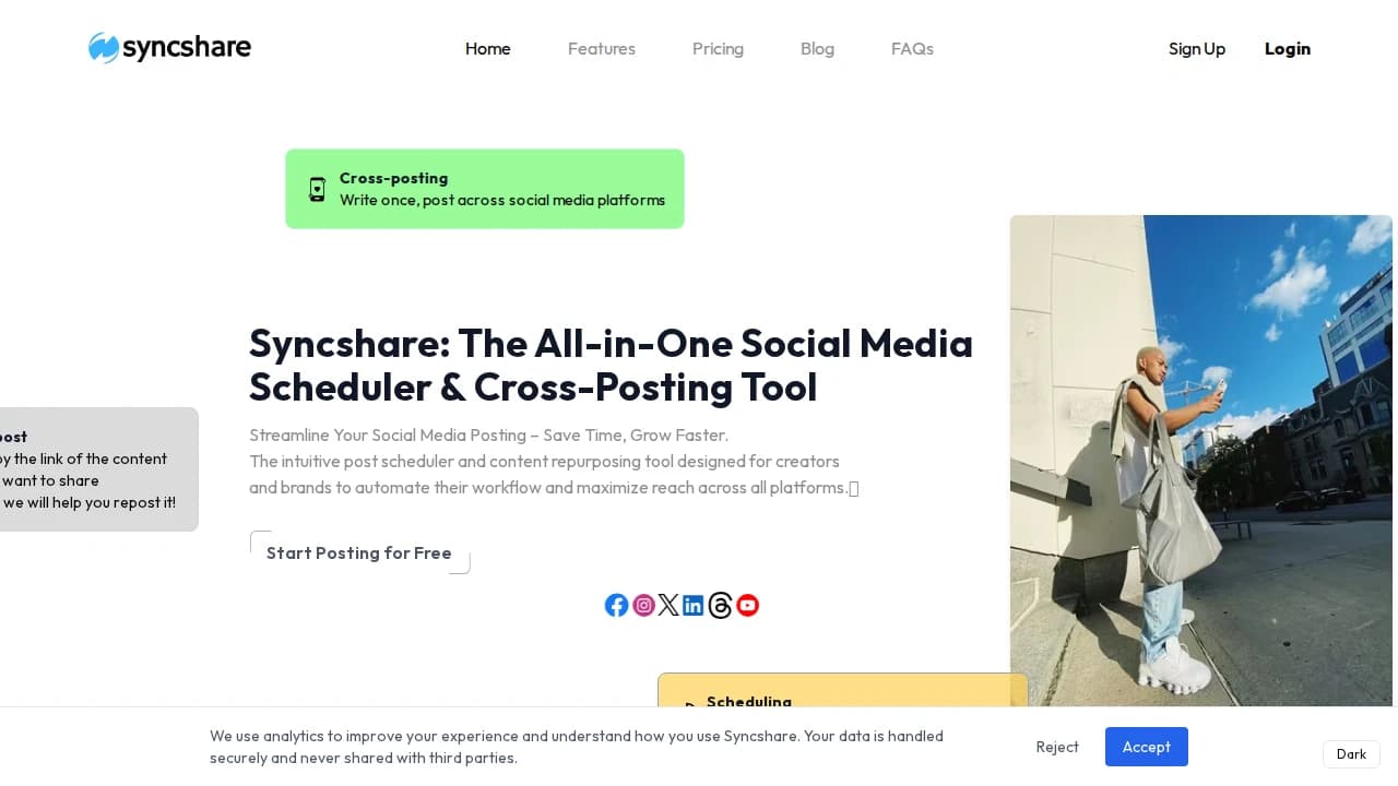 Syncshare - Community example screenshot