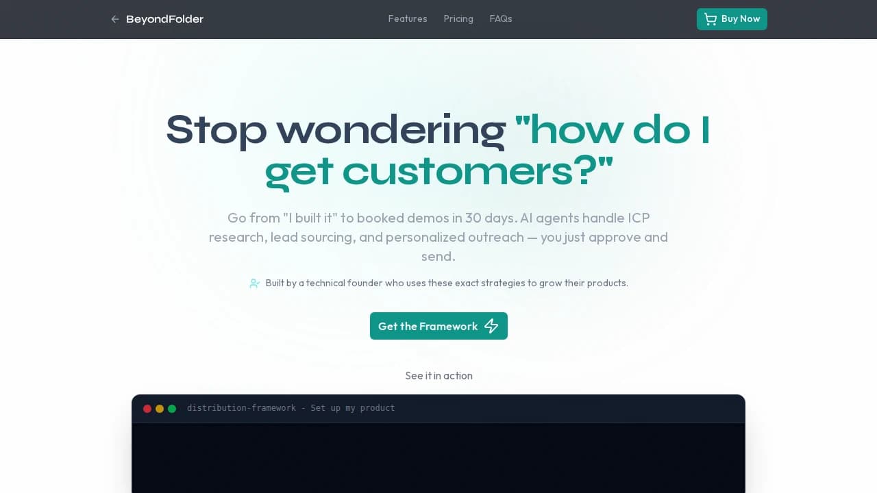BeyondFolder screenshot