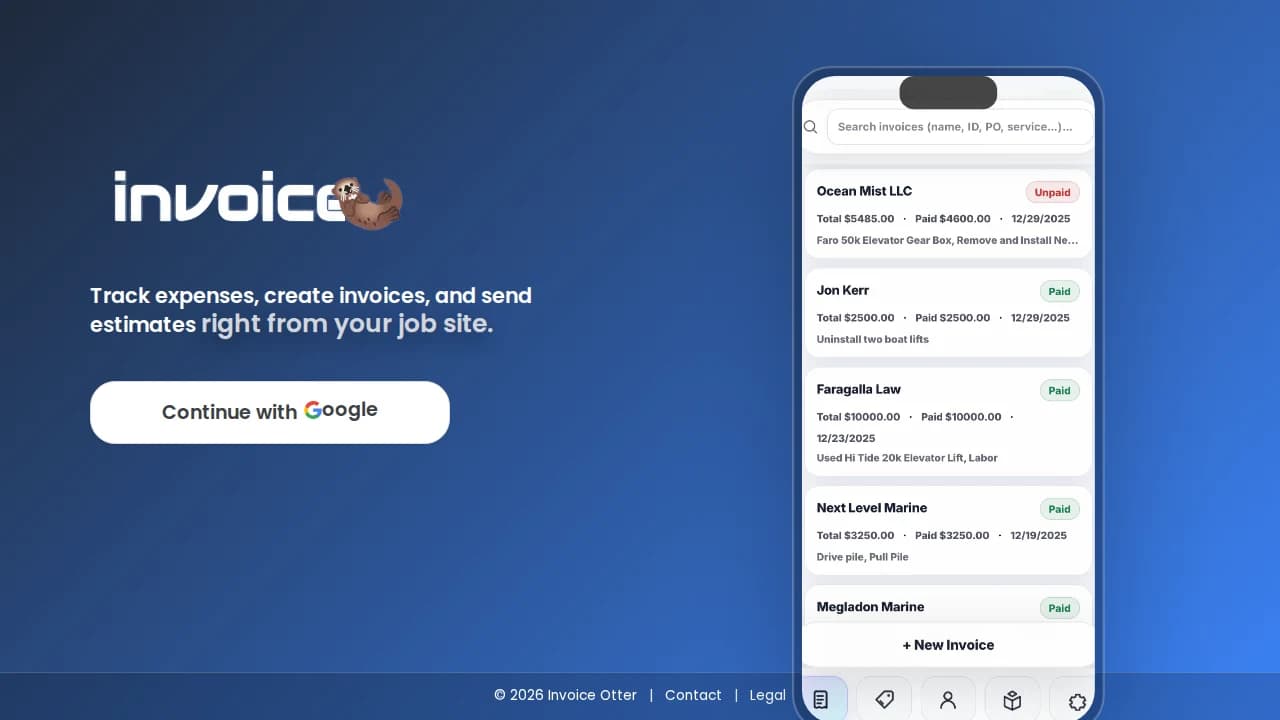 invos website preview