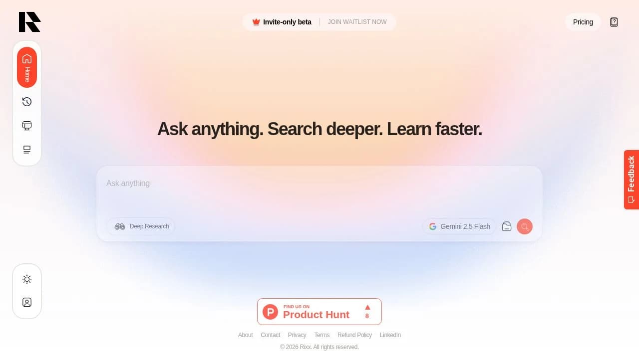 Rixx - Green Tech example screenshot